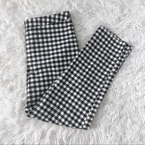 Gingham Ankle Length Slacks